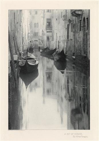 ALFRED STIEGLITZ (1864-1946) Group of 7 early photogravures.